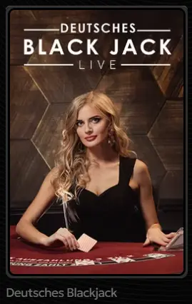 Deutsches Blackjack Live bei Spinsy Casino Live