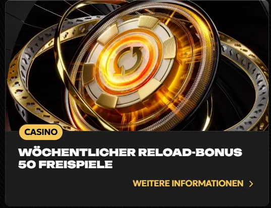 Wöchentlicher Reload-Bonus