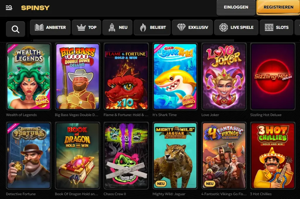 Spinsy Casino Slots