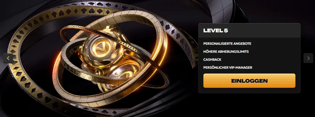 Spinsy Bonus für Level 5 VIP