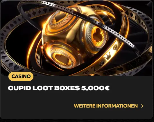 Cupid Loot Boxes Spinsy Casino Bonuses